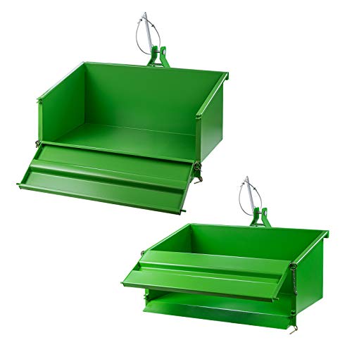 DEMA Traktor Heckcontainer Transportcontainer Heckmulde Mulde Container 1000S Basic 100 kg 250 kg – Bild 8