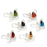 30 Pcs Orchid Clips, Ladybug Plant Clips, KINGLAKE Garden Support Clips Durable Plant Flower Stem Clips,Garden Tomato Trellis Clips