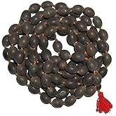 Yuktha Eternals Lotus Seed Kamal Gatta Japa Mala 108+1 Rosary Beads Hindu Yoga Meditation Subha for Lakshmi Pooja