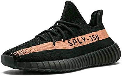 YANYANS Mens Low-Top Sport Running Shoes Boost V2 Fashion Walking Casual Sneakers (US10, Black-Copper)