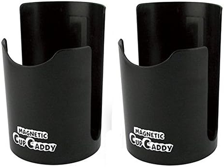 Master Magnetics Black Magnetic Cup Caddy, Model# 07583 2 Pack