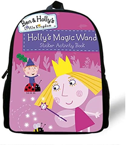 Cartoon Ben And Holly Kingdom Girls Small Backpack Children School Bags