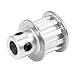 uxcell Aluminum 10 Teeth 6.35mm Bore 5.08mm Pitch Timing Belt Pulley for 10mm Belt