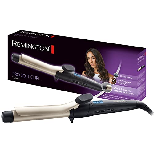 Lockenstab Pro Soft Curl CI6325, 25 mm, antistatische Keramik-Turmalin-Beschichtung, schwarz/creme | 1er Pack