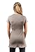 sofsy Soft-Touch Rayon Blend Tie Front Nursing & Maternity Fashion Top Olive Green Large