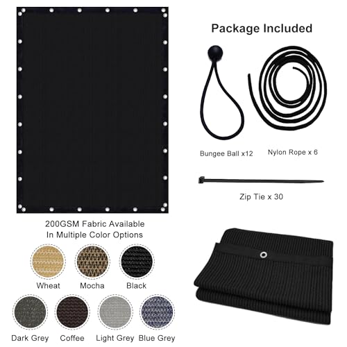 Artpuch Outdoor Shade Cloth with Grommets