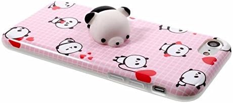 KAMELI Squishy Cute Panda Cell Phone Case For IPhone 7 With Slow Rising Foam Stress Relief Toy (Cute Panda)