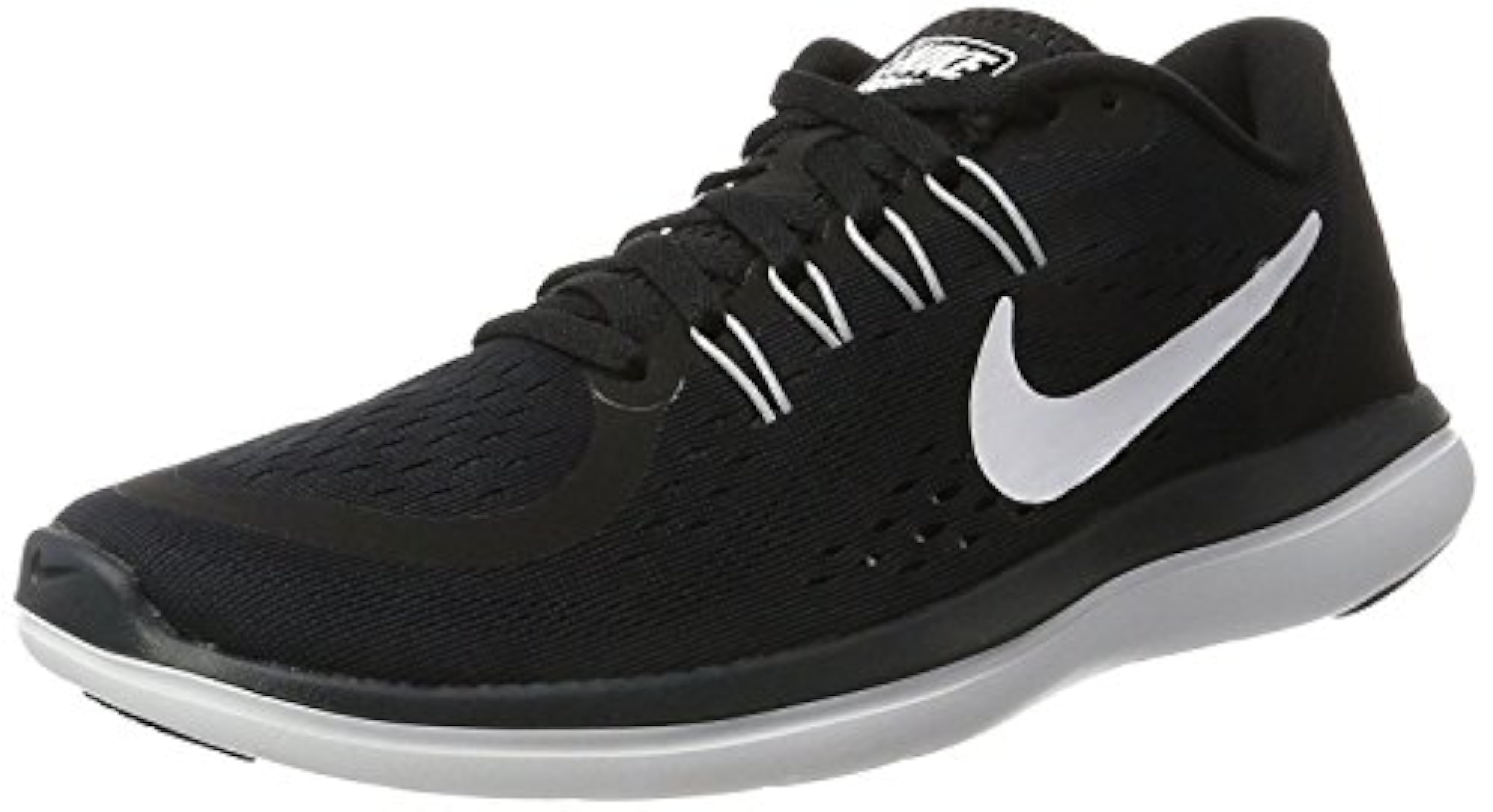 black nike flex women's shoes