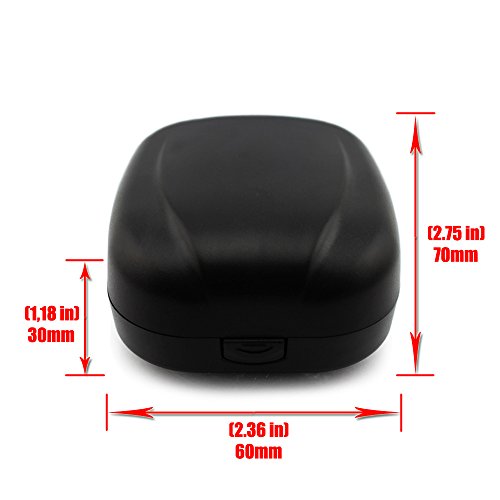 Universal Small Carry Case with Silicone Lining for PSAPs hearing aid