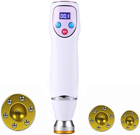 Electric Cordless Scraping Massage vacuum device rechargeable for SPA therapy massage detoxification and removing dampness health physiotherapy for Foot, Legs, Neck, Back, Shoulders