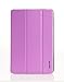 Poetic SLIMLINE Portfolio Case for Apple iPad Mini Tablet Lavender/Black (Automatically Wakes and Puts the iPad Mini to Sleep)(3 Year Manufacturer Warranty From Poetic)