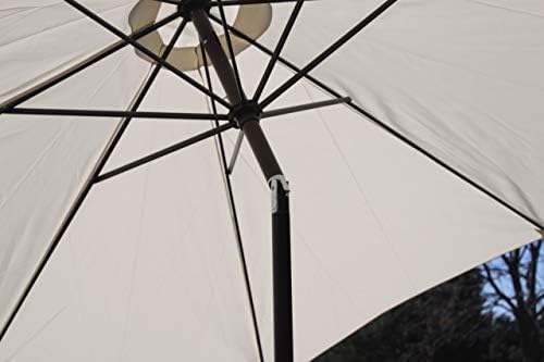 Amazon Com Ace Evert Market Umbrella 8011s 9 Ft Polyester Beige Patio Umbrellas Garden Outdoor