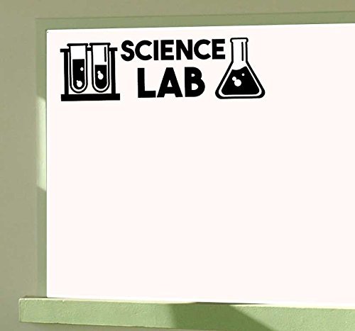 Teachwithtech Science LAB Wall Vinyl Decal for Teachers and Classrooms