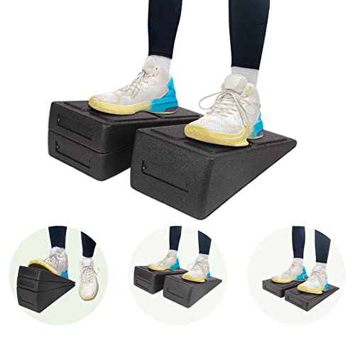 Slant Board for Calf Stretching，5 Adjustable Angles Foot