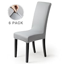 Fundas para sillas Pack de 4 Fundas sillas Comedor Fundas elásticas
