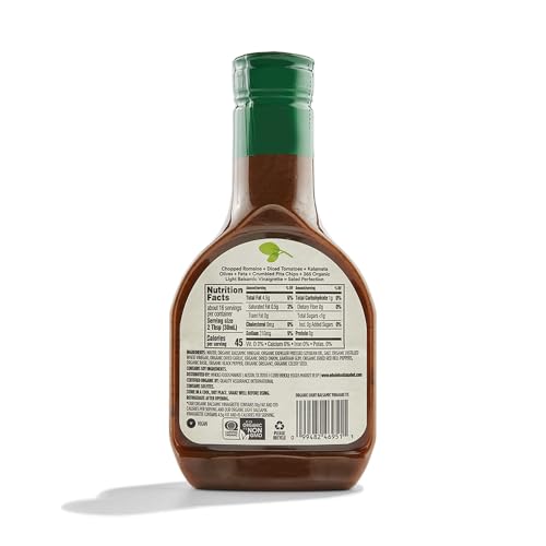 365 BY WHOLE FOODS MARKET, ORGANIC LIGHT BALSAMIC VINAIGRETTE, 16 FZ