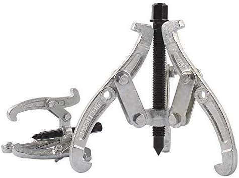ANLIN 12" Carbon Steel 3-Jaw Gear Puller Car Bearing Removal Tool Kit for Slide Gears, Pulley, and Flywheel