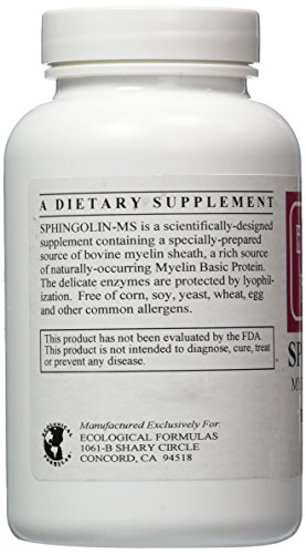 Ecological Formulas - Sphingolin 200 mg 240 caps [Health and Beauty] - Thumbnail 2