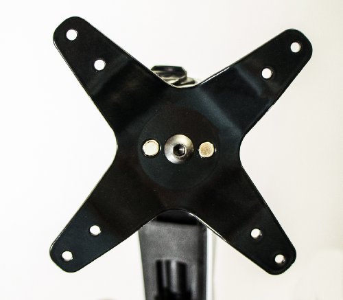 Mount-It! MI-65156 Quad Articulating, Rotating, Height Adjustable, Swiveling, Arm Desk Mount for Samsung, Sony, Element, Vizio, Panasonic, Sharp, LG, LCD, LED, Computer Monitor Displays, Silver