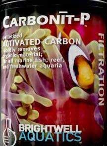 Brightwell Aquatics ABACRBP20KG Carbonit-P Carbon Filter Media for Aquarium, 45-Pound