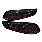 ZMAUTOPARTS Mitsubishi Lancer Evolution LED Altezza Tail Lights Lamp Smoke