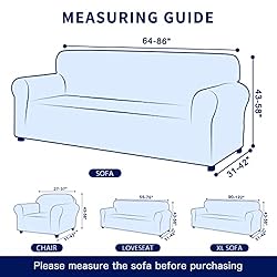 subrtex Stretch Sofa Slipcover 1 Piece Sofa Cover 3