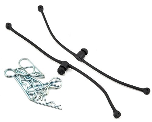 Dubro Products DUB2245 2245 Body Klip Retainers Black (2)