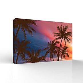 The Palms Under The Sunset Home Artwork for...