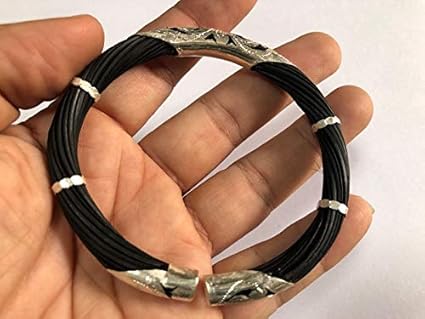 Amazon Com Premium Rare Black African Elephant Hair Tail Bracelet