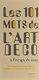 Les  101 mots de l'Art déco