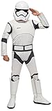 UHC Boy's Star Wars Stormtrooper Deluxe Outfit Child Halloween Fancy Costume, Child S (4-6)