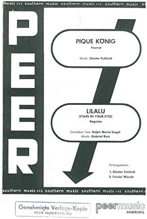 Lilalu (Stars In Your Eyes)/Pique König (Salonorchester). Sheet Music for Orchestra