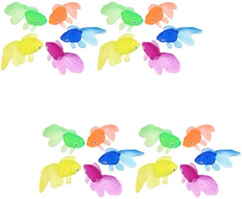 floating fake goldfish