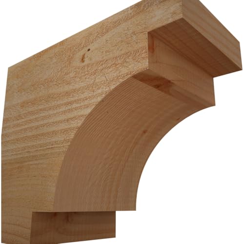 Ekena Millwork RFT06X10X12MED00RDF Mediterranean Rough Sawn Rustic Wood Rafter…