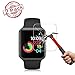 2 Pack Apple 38mm Watch Screen Protector (38mm Series 3/2/1 Compatible) Live2Pedal Full Coverage Anti-Scratch/Anti-Fingerprint/High Definition Screen Protector Compatible Apple Watch 38 mm