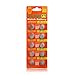 10PCS AG10 LR1130 389 LR54 SR54 SR1130W 189 Button Cell Coin Watch Batteries