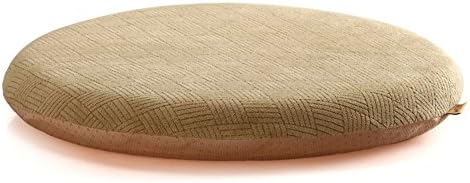Slip velvet pad office Nice Bottom round/ Memory foam seat cushion chair-D 42x42cm(17x17inch)