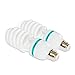 CowboyStudio Set of Two 105 Watt, 5500 K Fluorescent Daylight Balanced Light Bulb for Photography and Video Lighting