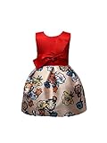 Shiny Toddler Girls' A Line Floral Printing Flower Girl Playwear Casual Dress