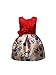 Shiny Toddler Girls' A Line Floral Printing Flower Girl Playwear Casual Dress