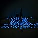 Castell Glow in The Dark Rocks for Indoor and Outdoor White Glowing Stones with Blue Glow for Walkway, Garden, Patio, Aquarium Decorations, Solar Charged Luminous Stones