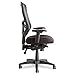 Alera Elusion Series Mesh High-Back Multifunction Chair, Black