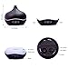 Lissetti Diffuser for Essential Oils Aromatherapy Diffuser Ultrasonic Aroma Diffuser Wood Grain Cool Mist Humidifier for Bedroom Kids Room Living Room Study Yoga Office