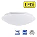 OSTWIN 11 Inch Dimmable LED Ceiling Light, Flush Mount Round Light Fixture, 16 Watts (75W Replacement), 1395 Lm, 3000K (Warm White), Acrylic Shade, ETL Listed