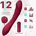 G-Spot Dildo Vibrator for Female Vagina Clitoris Anal Stimulator, Vibrators Adult Sex Toys Gift for Women Couples MELO