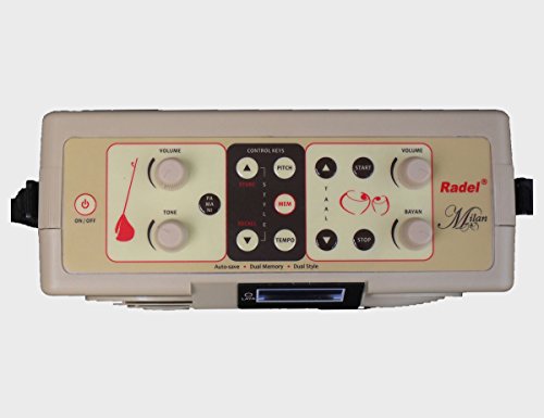 The Radel Milan is the first of its kind unique 2-in-1 Digital Tabla-Tanpura.