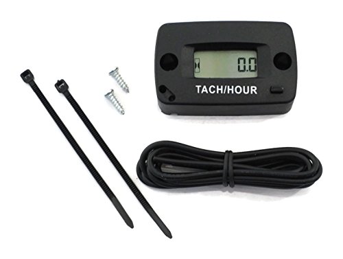 image for Resettable Tachometer / Hour Meter for Golf Carts ATV's Motorcycles & 