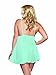 Dreamgirl Women's Plus-Size Sheer Enticement Babydoll