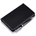 MoKo LG G Pad 7.0 Case - Slim Folding Stand Cover Case with Auto Wake / Sleep for LG G Pad V400 / V410 (LTE) / VK410 / UK410 / LK430 (G Pad F7.0) 7-Inch Android Tablet, BLACK