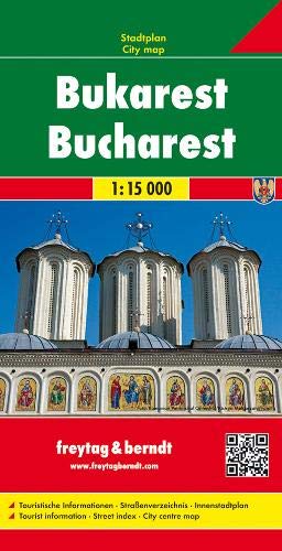 Bucharest (City Map) FB (ROMANIA) (English and German Edition) by Freytag-Berndt